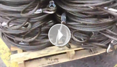  “辰力”1000噸鋼絲繩壓套機(jī)工作現(xiàn)場(chǎng)