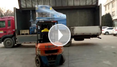 辰力600噸壓套機(jī)，32插套機(jī)發(fā)往上海